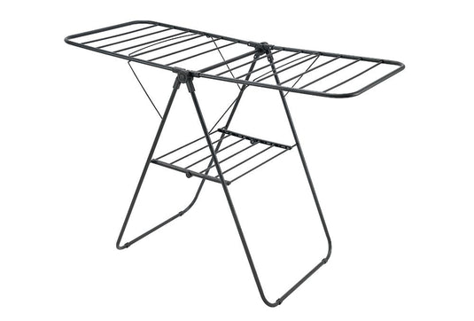 Tendedero De Piso Pitendo, Negro, Plegable y Extendible