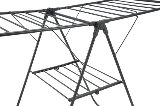 Tendedero De Piso Pitendo, Negro, Plegable y Extendible