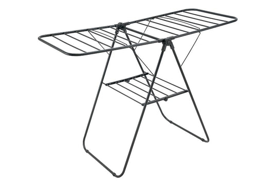 Tendedero De Piso Pitendo, Negro, Plegable y Extendible