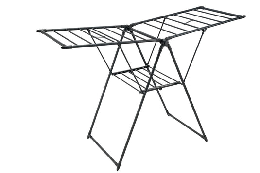Tendedero De Piso Niell, Negro, Plegable y Extendible