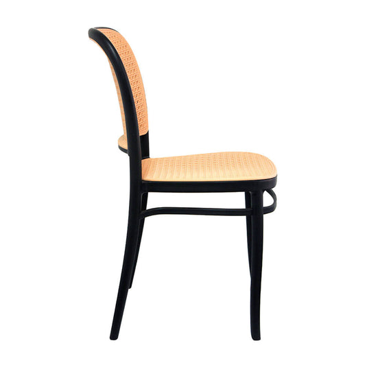 Silla Zimba Para Sala Comedor Jardín - 1145 Negro