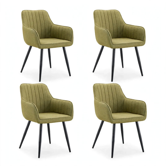 Combo Velo, Incluye una Mesa y 4 Sillas Color Verde