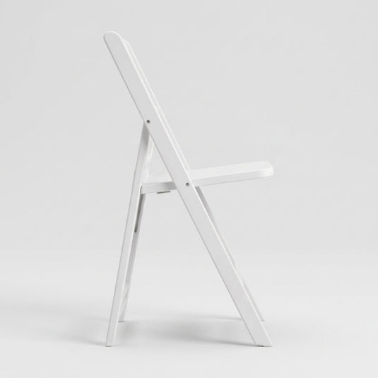 Silla Plegable Erin, Blanco, Diseño Práctico y Funcional