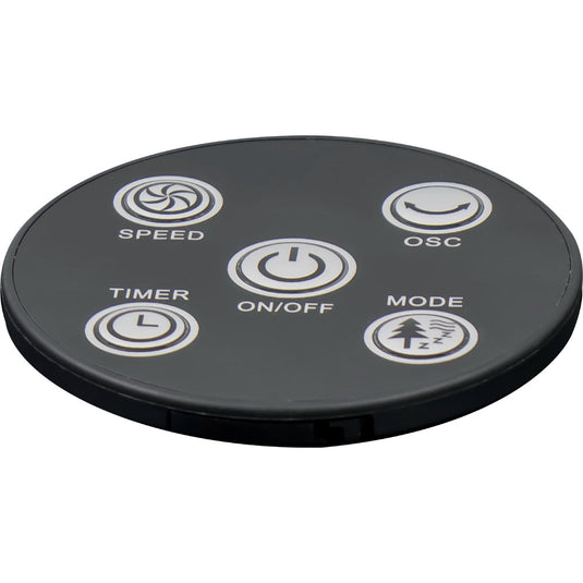 Ventilador De Torre Apex 32, Negro, Con temporizador Incluye Control Remoto