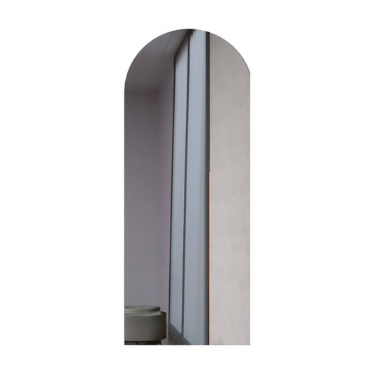 Espejo curvo Florencia gris de 150 x 60 cm - en ambiente