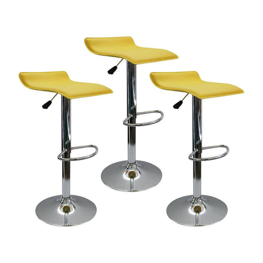 Kit por 3 Silla Wave Bar - Amarillo