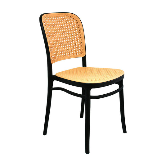 Silla Zimba Para Sala Comedor Jardín - 1145 Negro