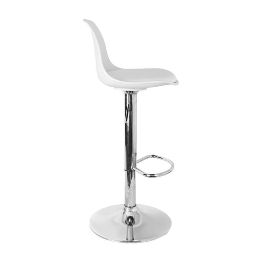 Kit por 2 Silla Oslo Tipo Bar - Blanca