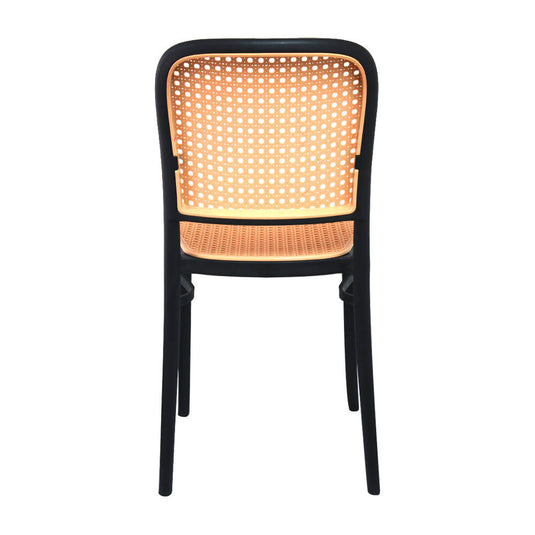 Silla Zimba Para Sala Comedor Jardín - 1145 Negro