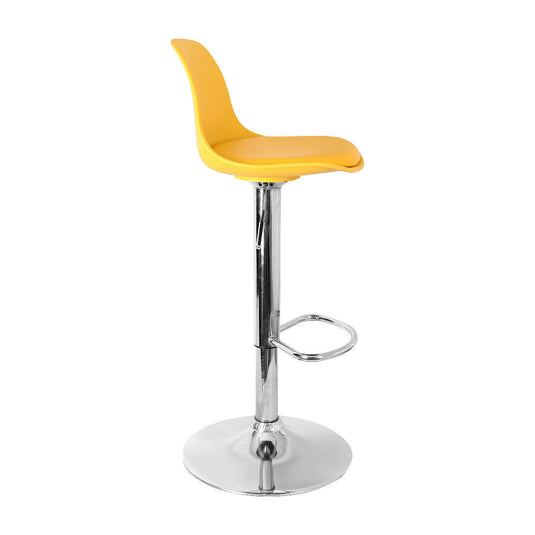 Kit por 3 Silla Oslo Tipo Bar - Amarillo