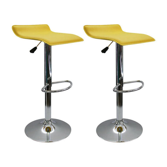 Kit por 2 Silla Wave Bar- Amarillo