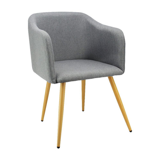 Silla Charla BM con Brazos - Gris