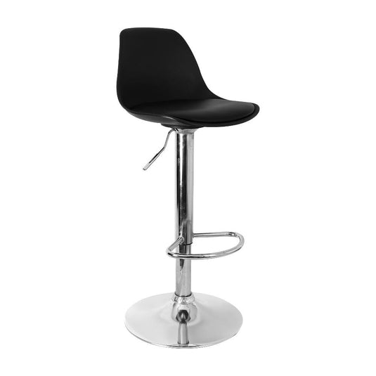 Kit por 2 Silla Oslo Tipo Bar - Negra