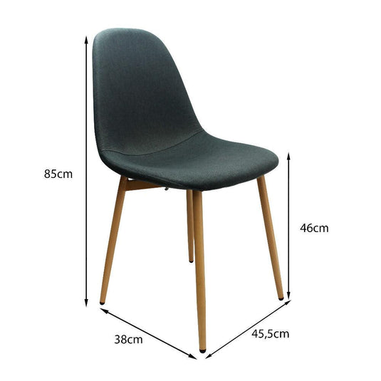 Silla Charla LN BM - Grafito